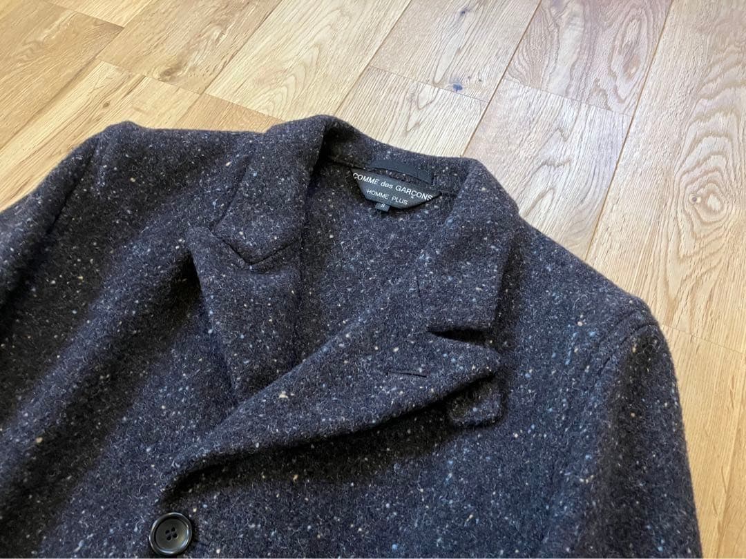 名作 コムデギャルソンオムプリュス 98AW シームロングジャケット