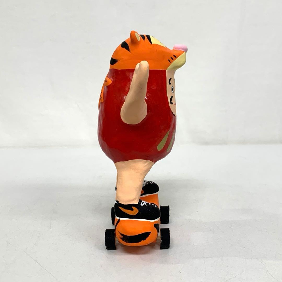 スケボーだるま スケボーダルマ 達磨 寿印 干支 寅年 虎 トラ 限定 張子人形