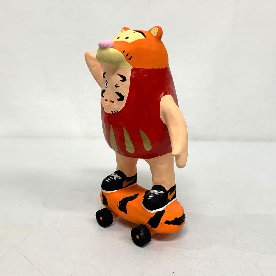 スケボーだるま スケボーダルマ 達磨 寿印 干支 寅年 虎 トラ 限定 張子人形
