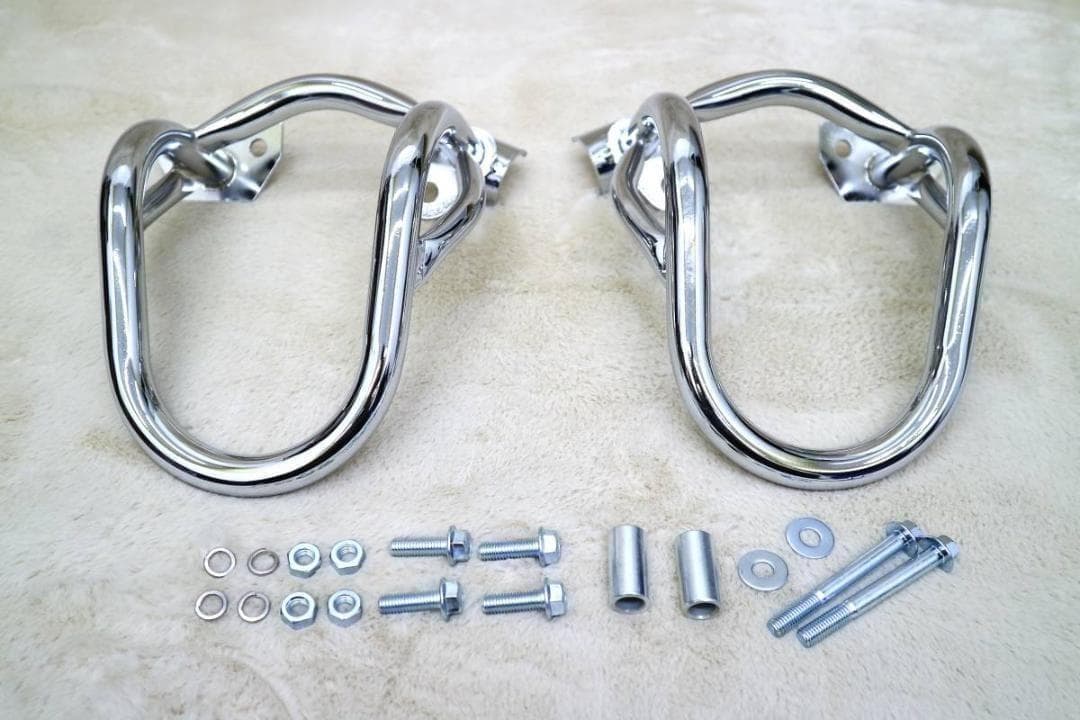 XJR400 エンジンガード メッキ2 / 前期　４HM