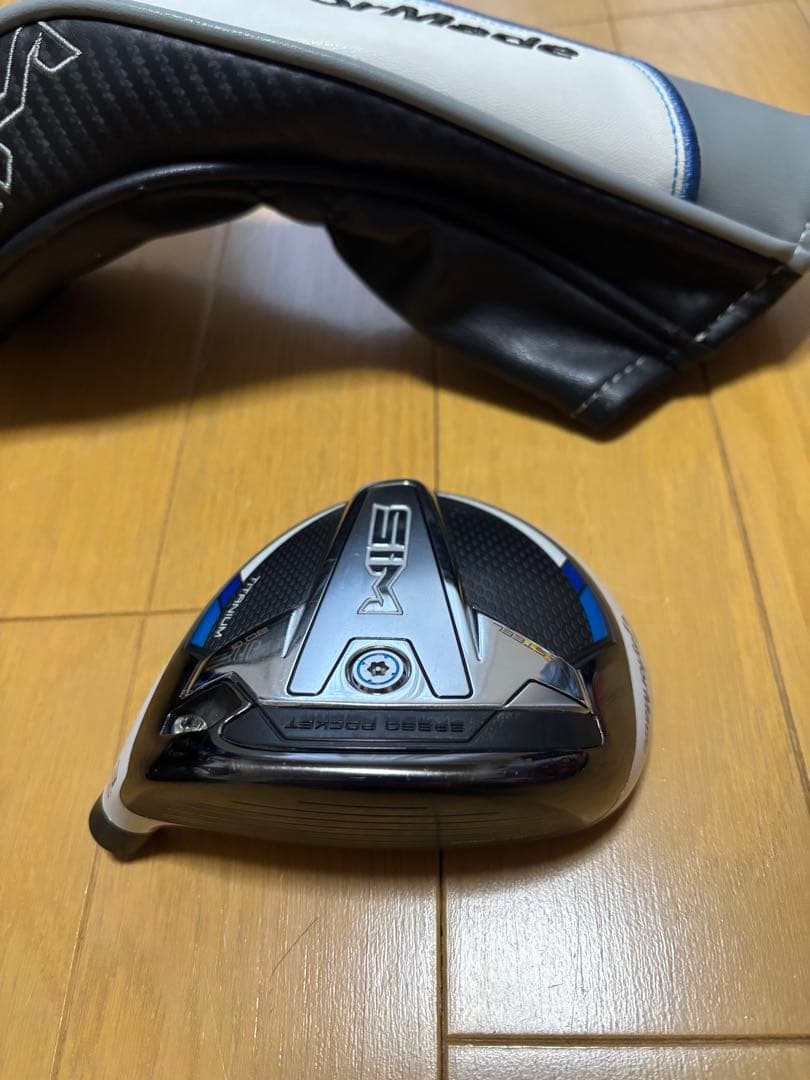 SIM 3w 15° フェアウェイウッドヘッド　塗装欠けなし美品