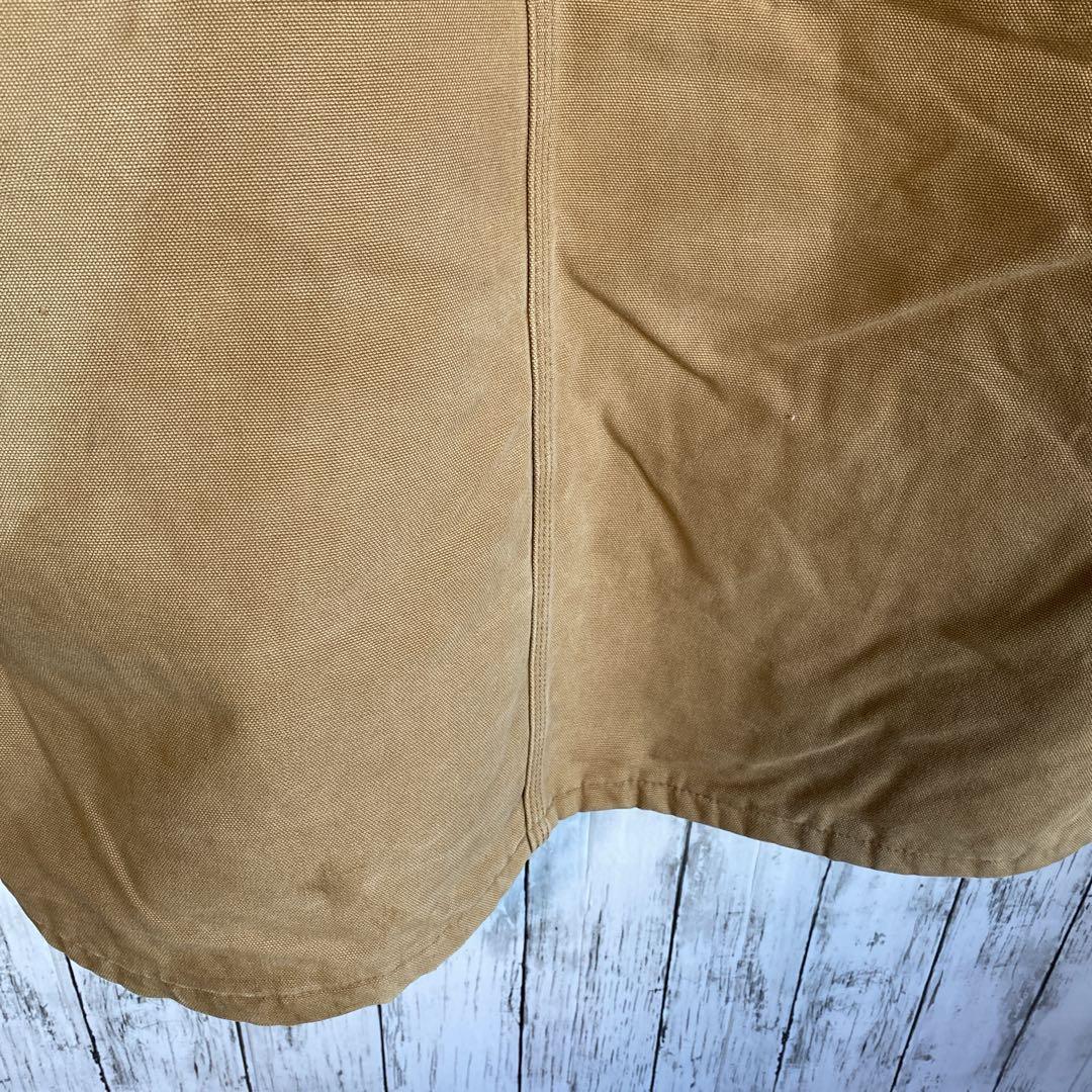 【名品】Carhartt ミシガンチョアコート ブラウン BRN XL程度