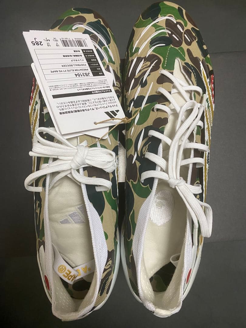 シューズ A BATHING APE adidas Predator Elite FG