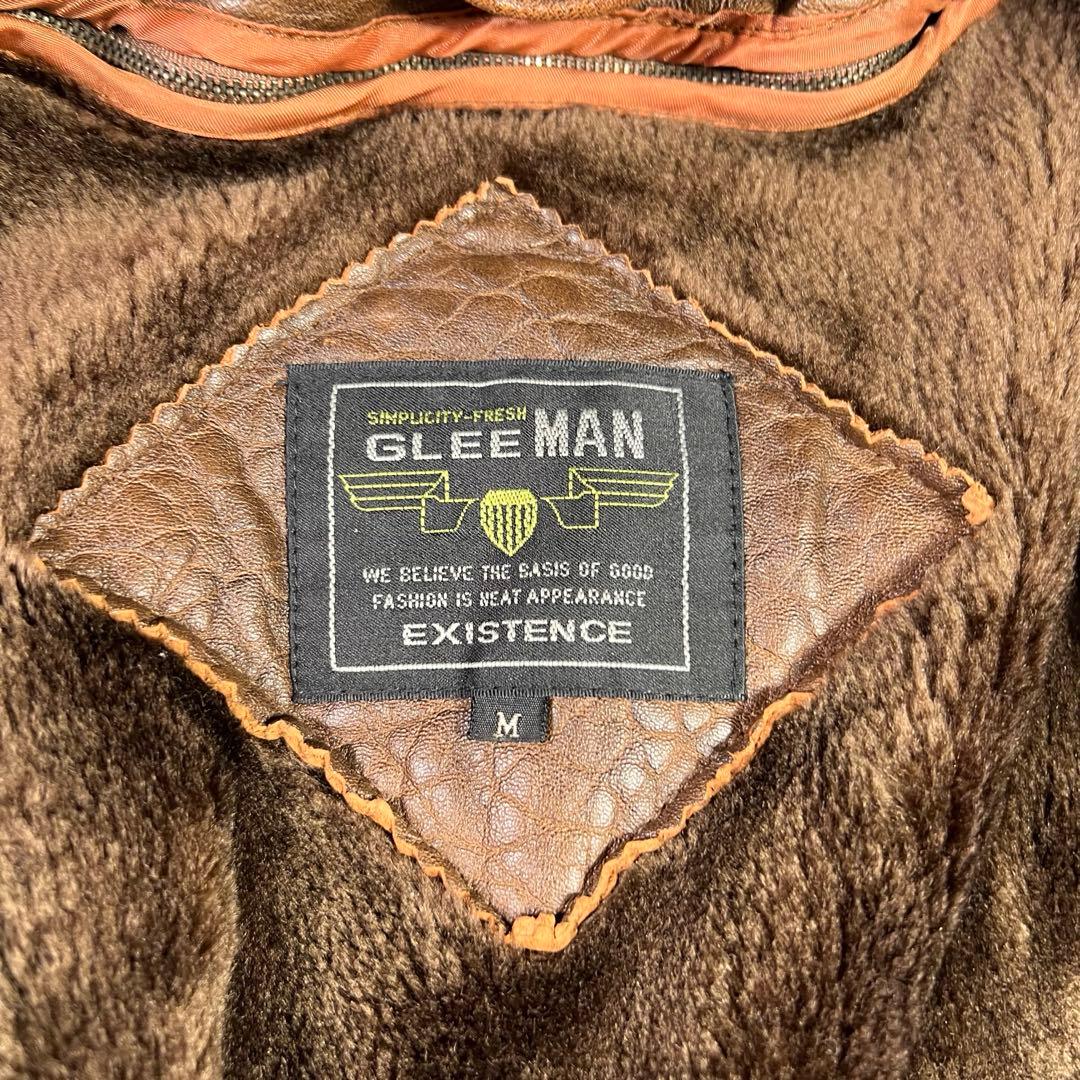 90s GLEE MAN G-1 ボア レザージャケット フライトジャケット