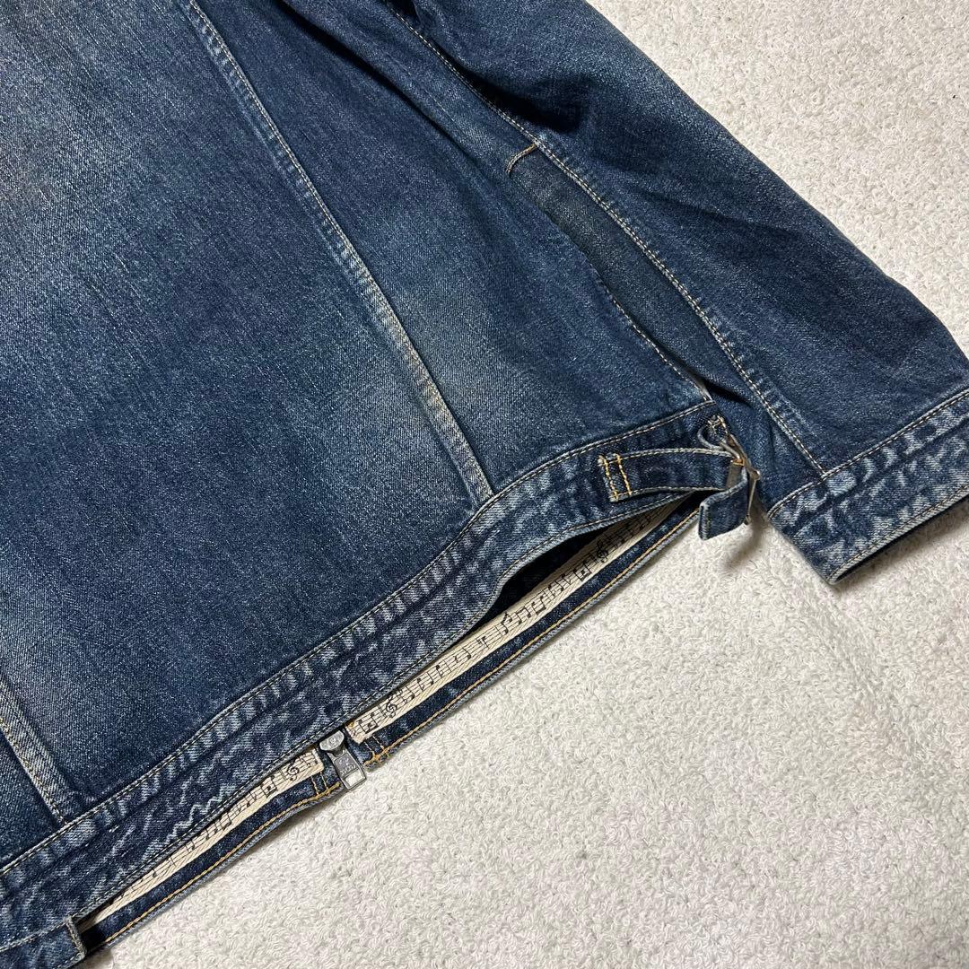 NUMBER (N)INE ナンバーナイン　デニムジャケット　宮下期　音符 XL