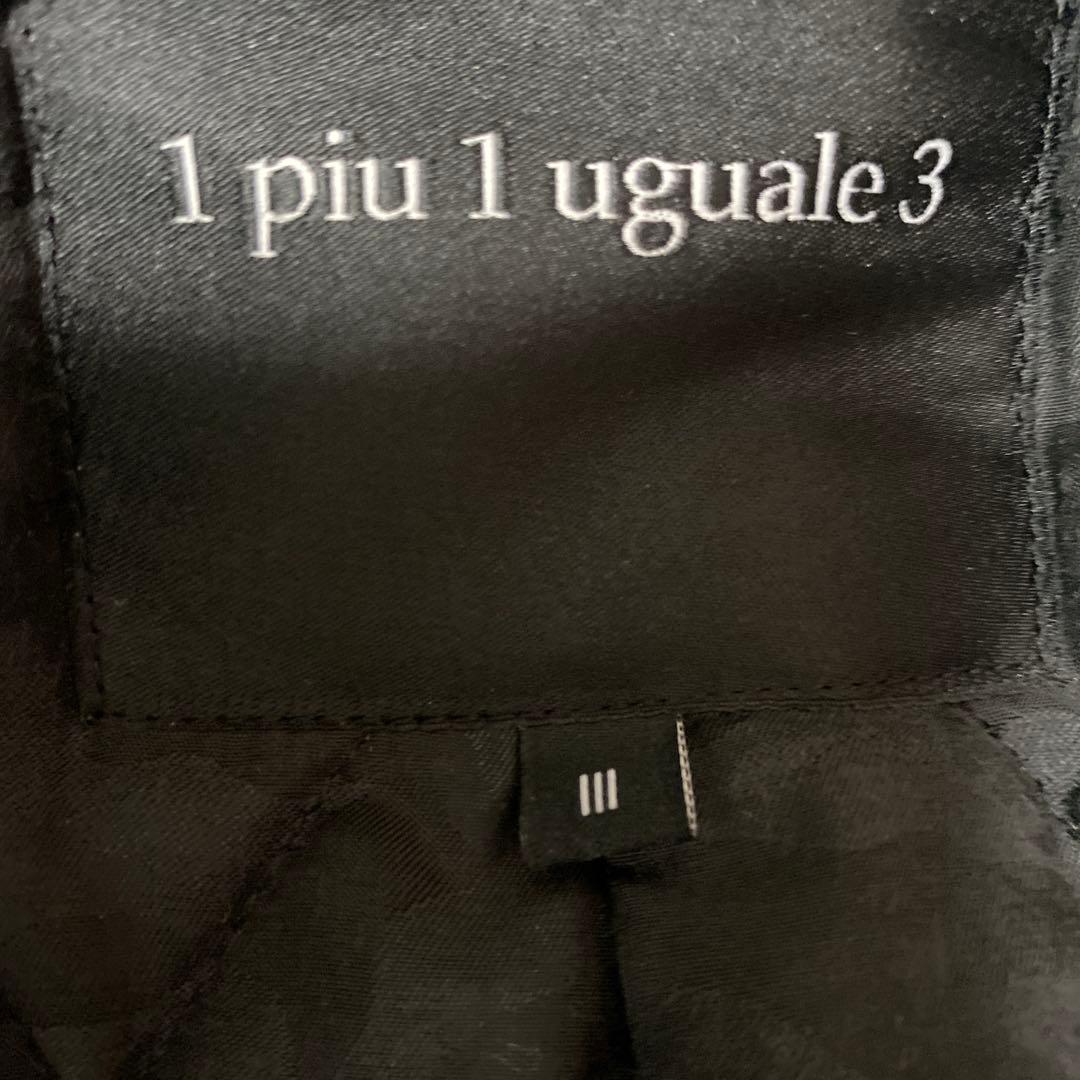 1PIU1UGUALE3 ウノピュウノウグァーレトレ　ジャケット　コート　S