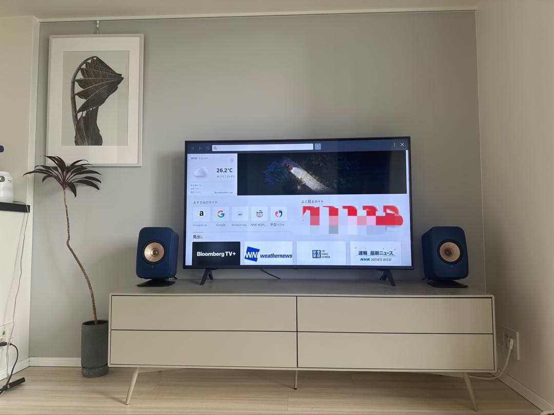 Boconcept Fermo モダン テレビボード 引き出し付き