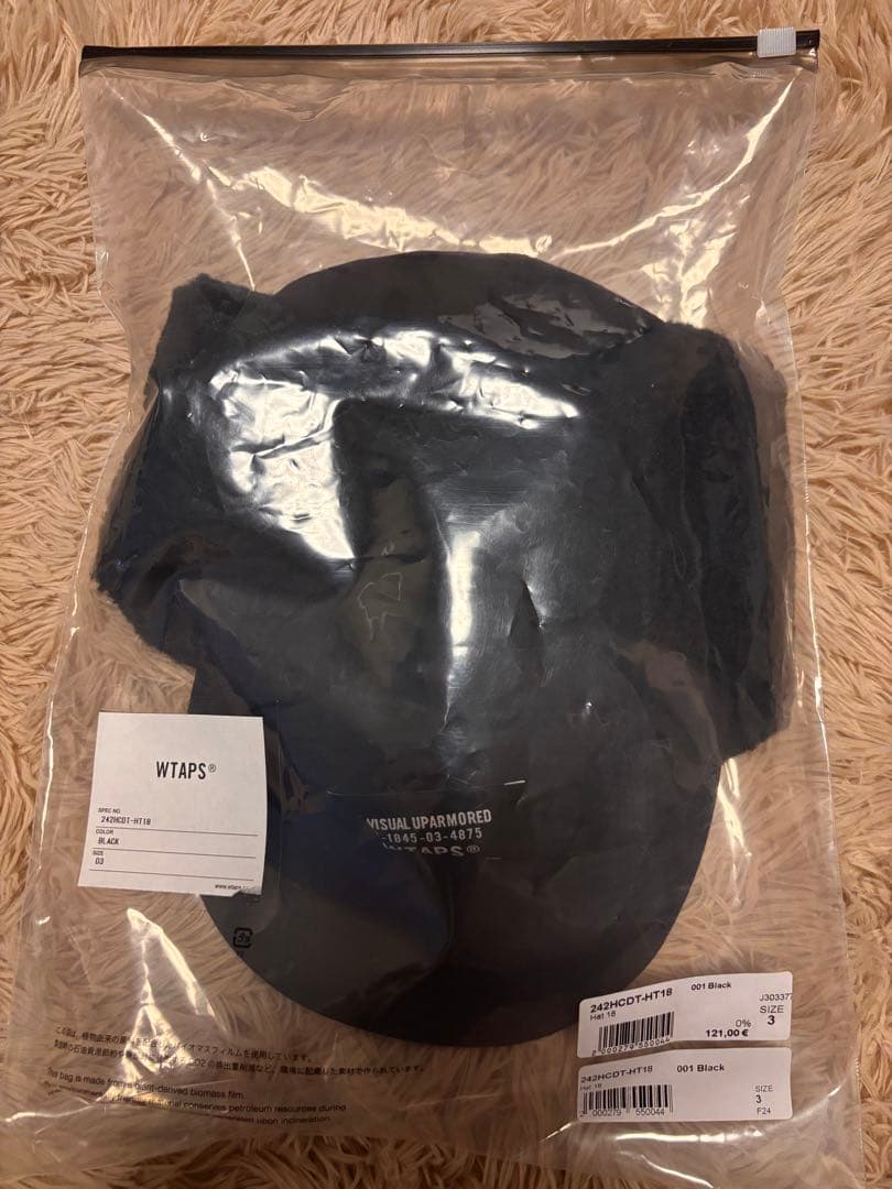 ダ*イ様 新品 WTAPS ROBIN CAP BLACK