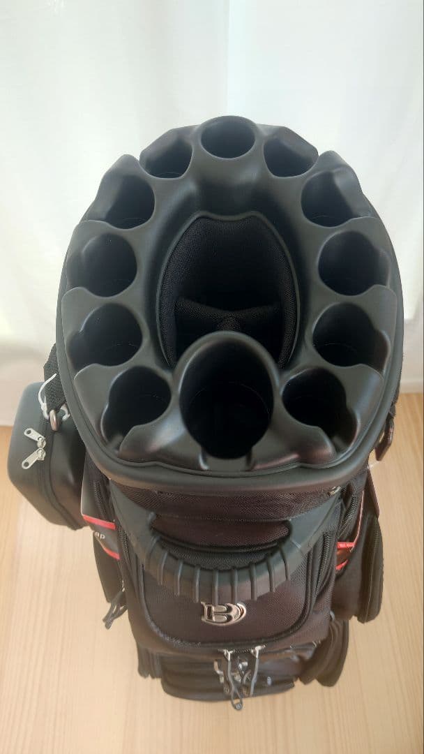 BENNINGTON Golf Bブラック キャディバッグ 新品未使用品15分割