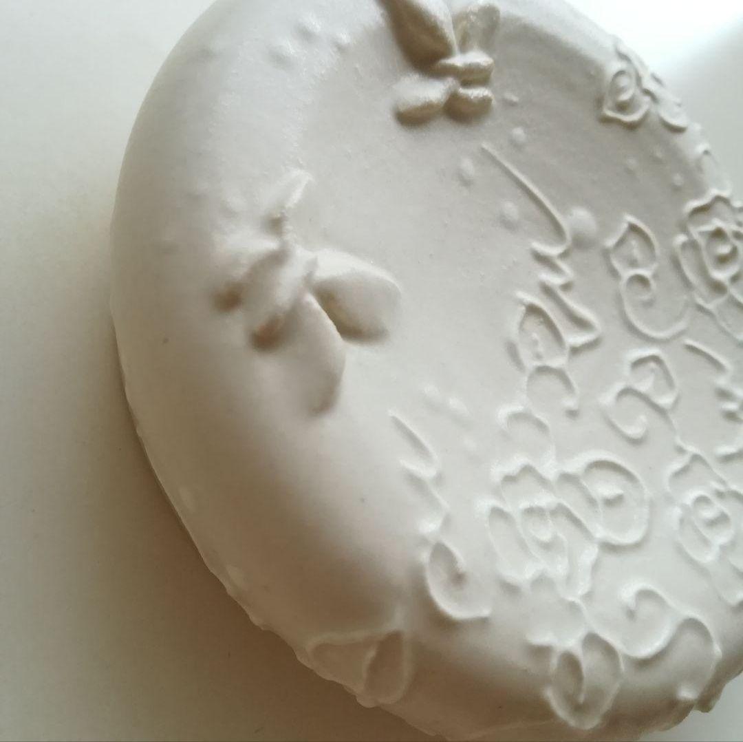 原依子さん　白一珍　いっちん　菓子皿