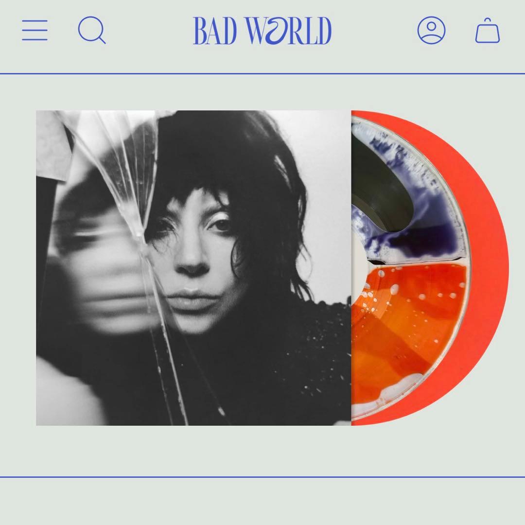 新品Lady Gaga「MAYHEM」Liquid液体入り/カラーレコード2枚組