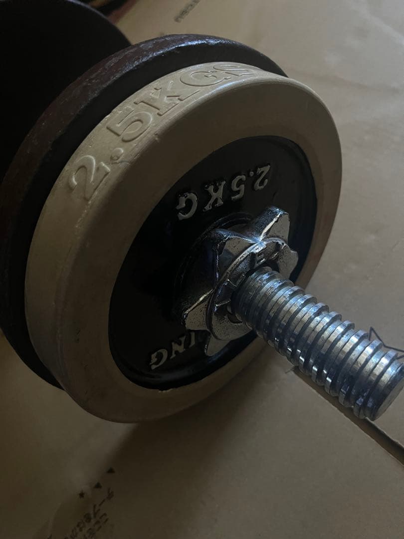 ♪ダンベルセット♪〜発送梱包たのメル便で良い方に