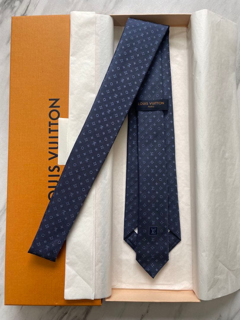 新品 ルイヴィトン ネクタイ ハイブランド モノグラム クラシック 現行