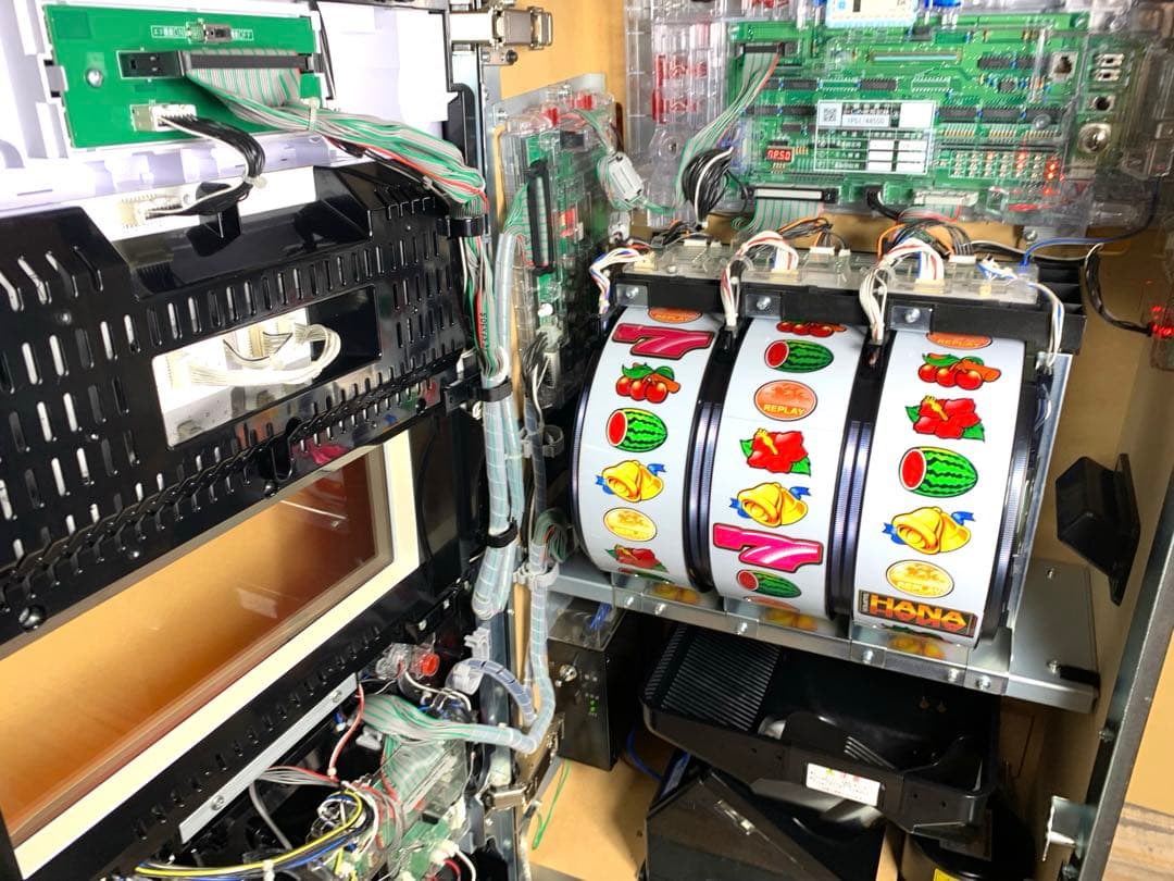 6号機 スーパーハナハナV1 パイオニア 25パイ パチスロ実機 2021年