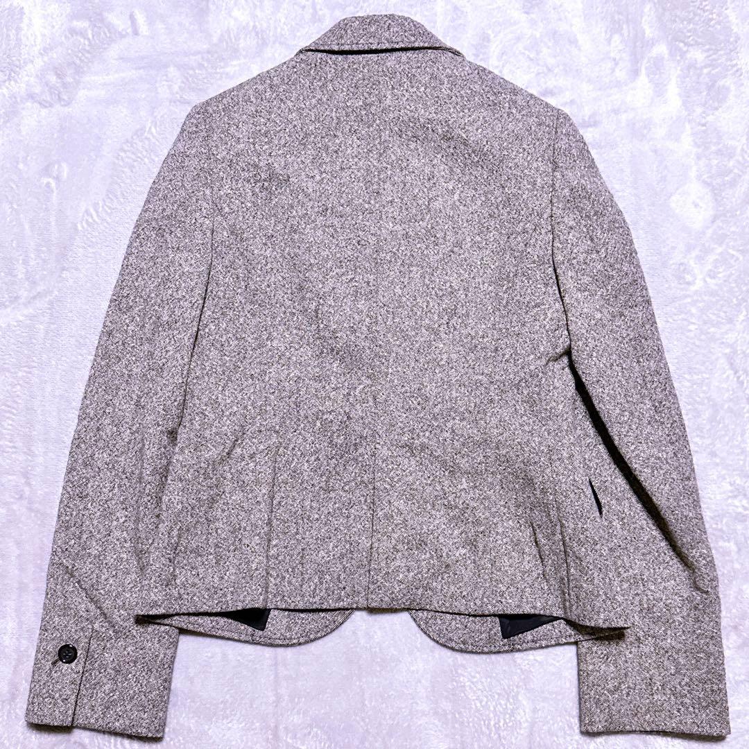 カシミヤ混【未使用】23区 ツイード セットアップ ターンロック スカート M