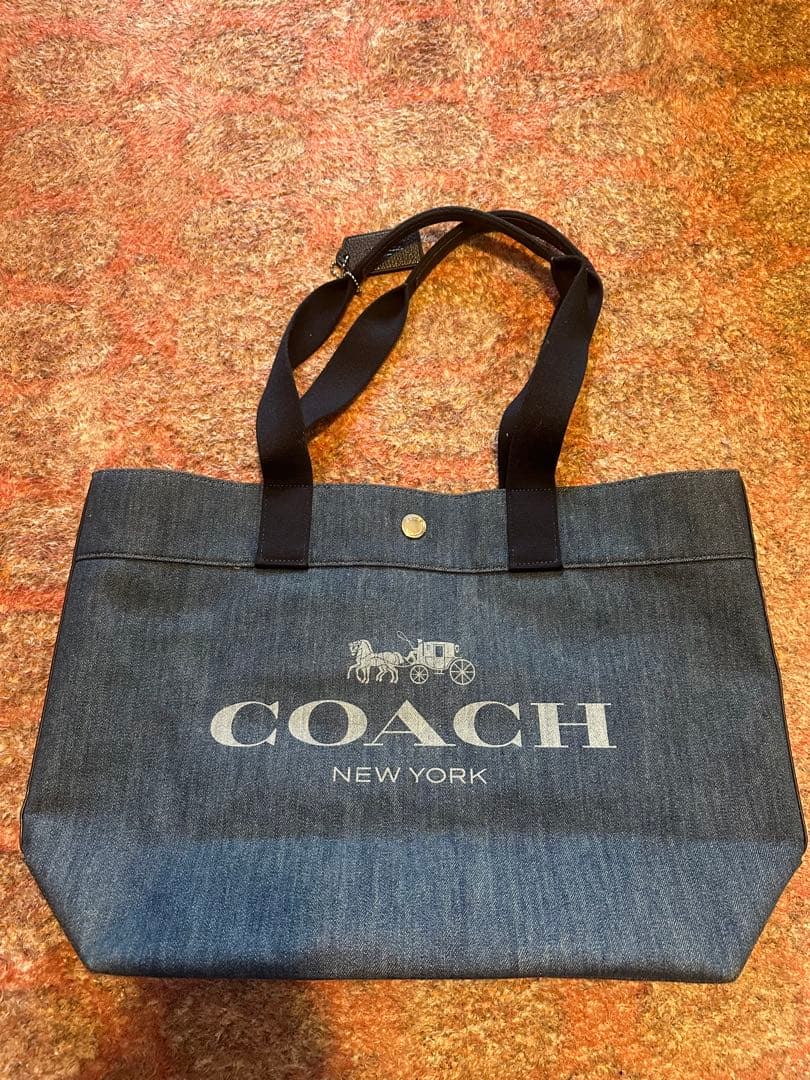 COACH デニム トートバッグ