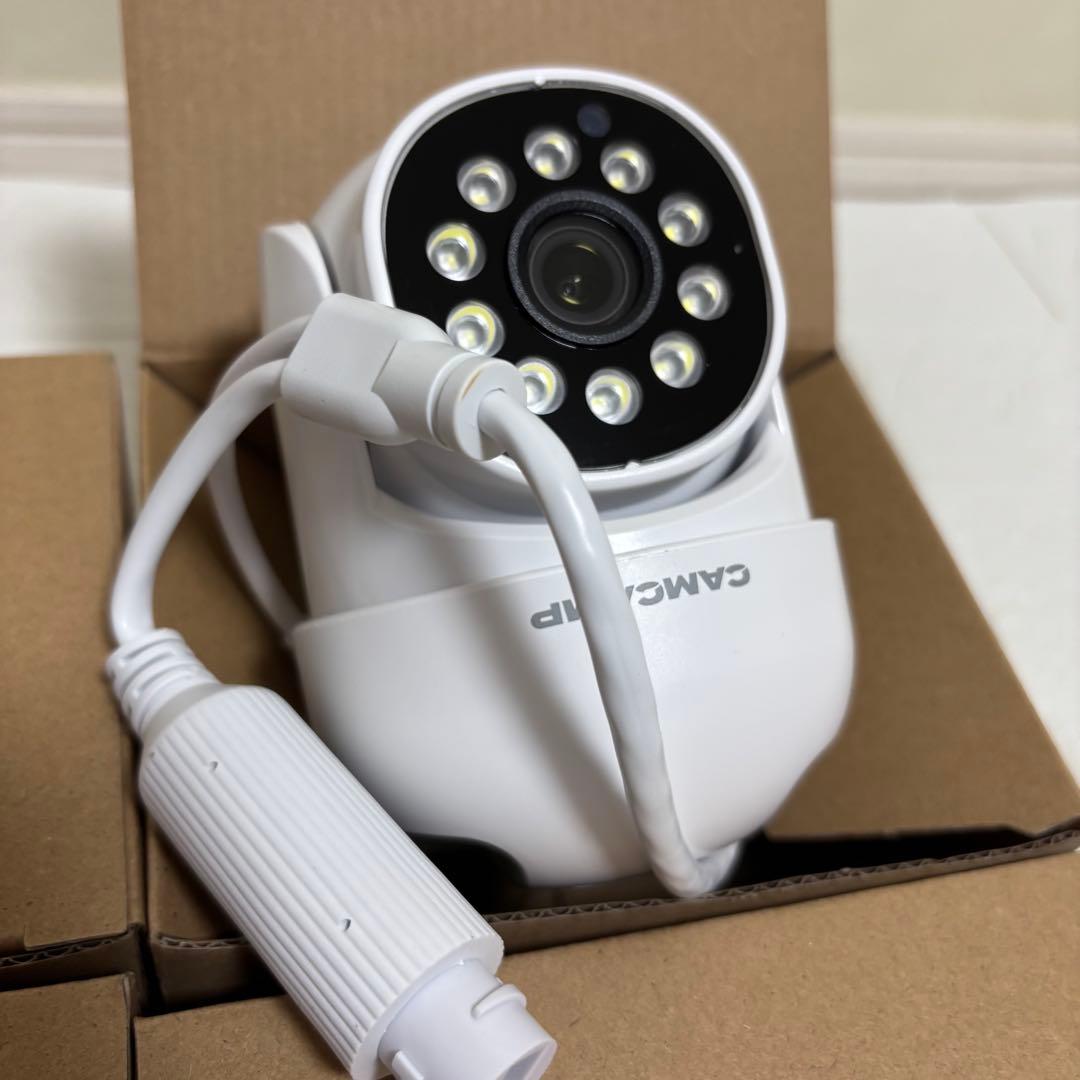 500万画素 防犯カメラ 4台セット 3TB 8チャンネルまで増設可 遠隔監視