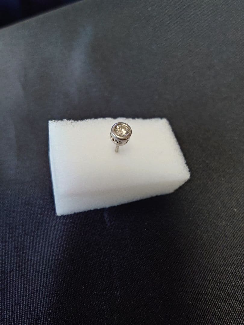 ジャムホームメイド　ダイヤモンドピアス【片耳】