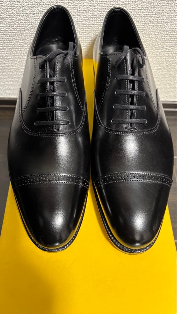 【未使用】ジョンロブ フィリップⅡ UK 6 D 黄箱