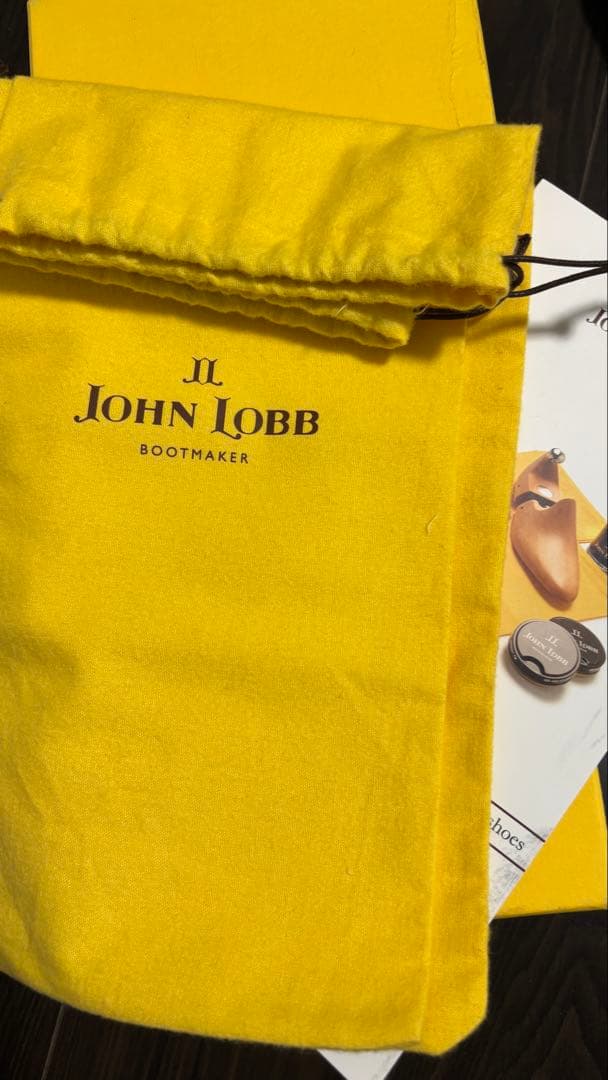 【未使用】ジョンロブ フィリップⅡ UK 6 D 黄箱