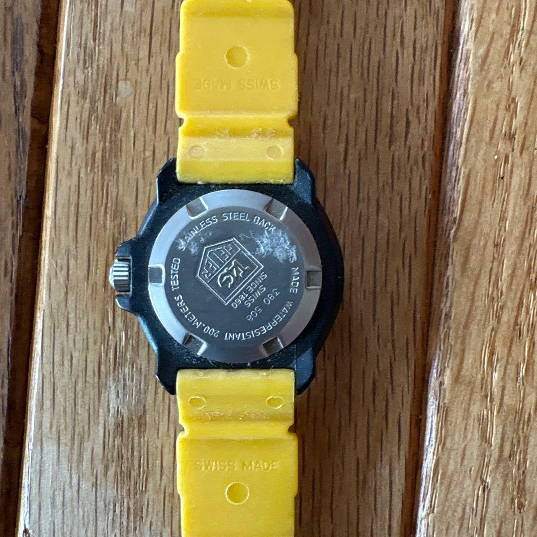 【ジャンク】TAG HEUERタグホイヤー　フォーミュラ1ブラック文字盤