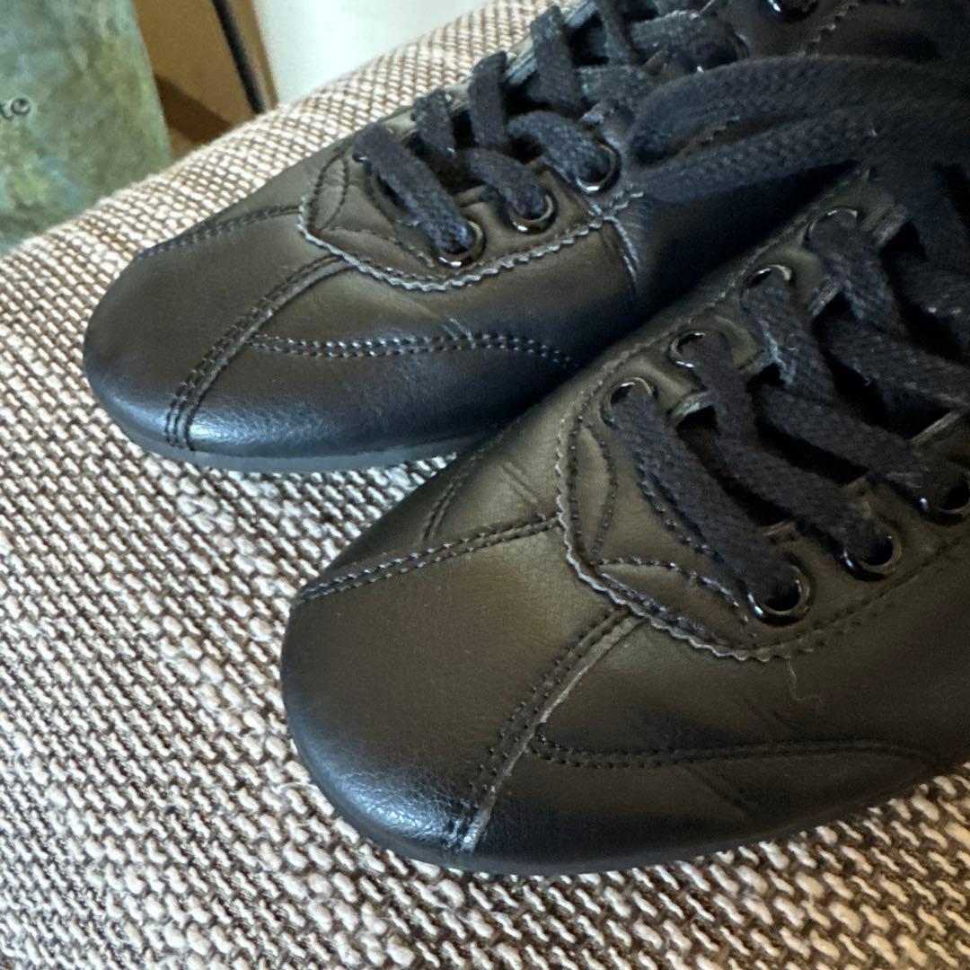 美品 PATRICK パトリック DATIA ダチア 29571 ブラック 39