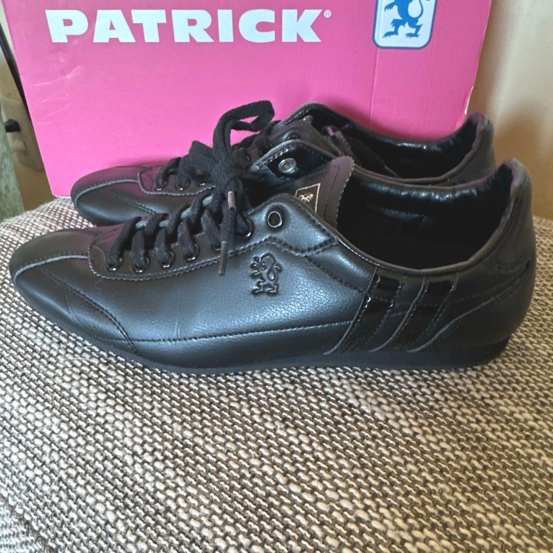 美品 PATRICK パトリック DATIA ダチア 29571 ブラック 39