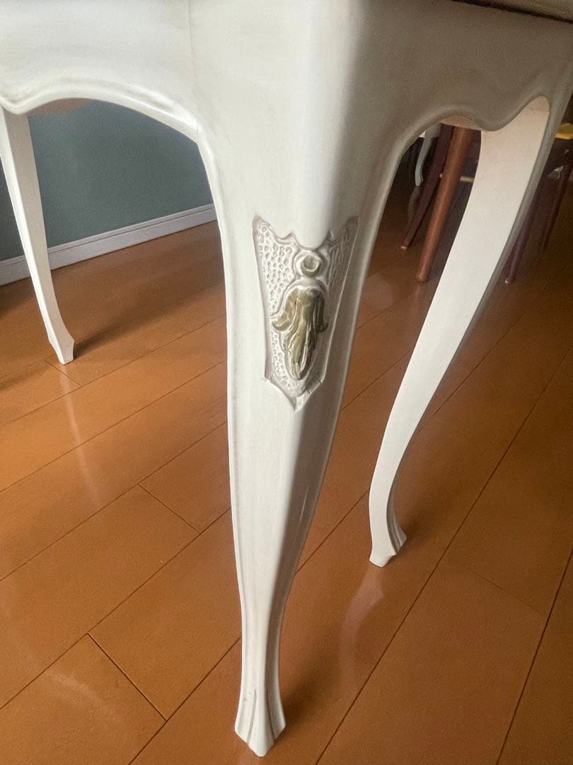 イタリア製❀︎花柄❀︎猫足ライティングビューロー・デスク(送料込み)