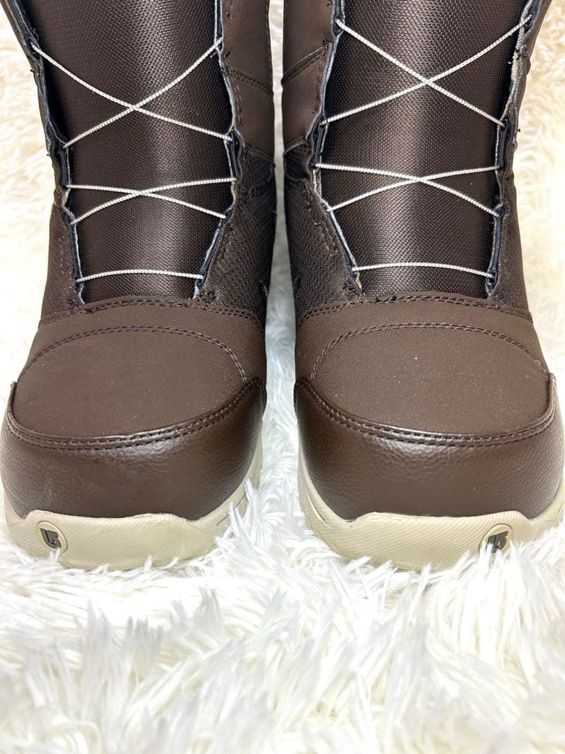 美品 BURTON HIGHLINE BOAスノボブラウンスノーボードブーツ26