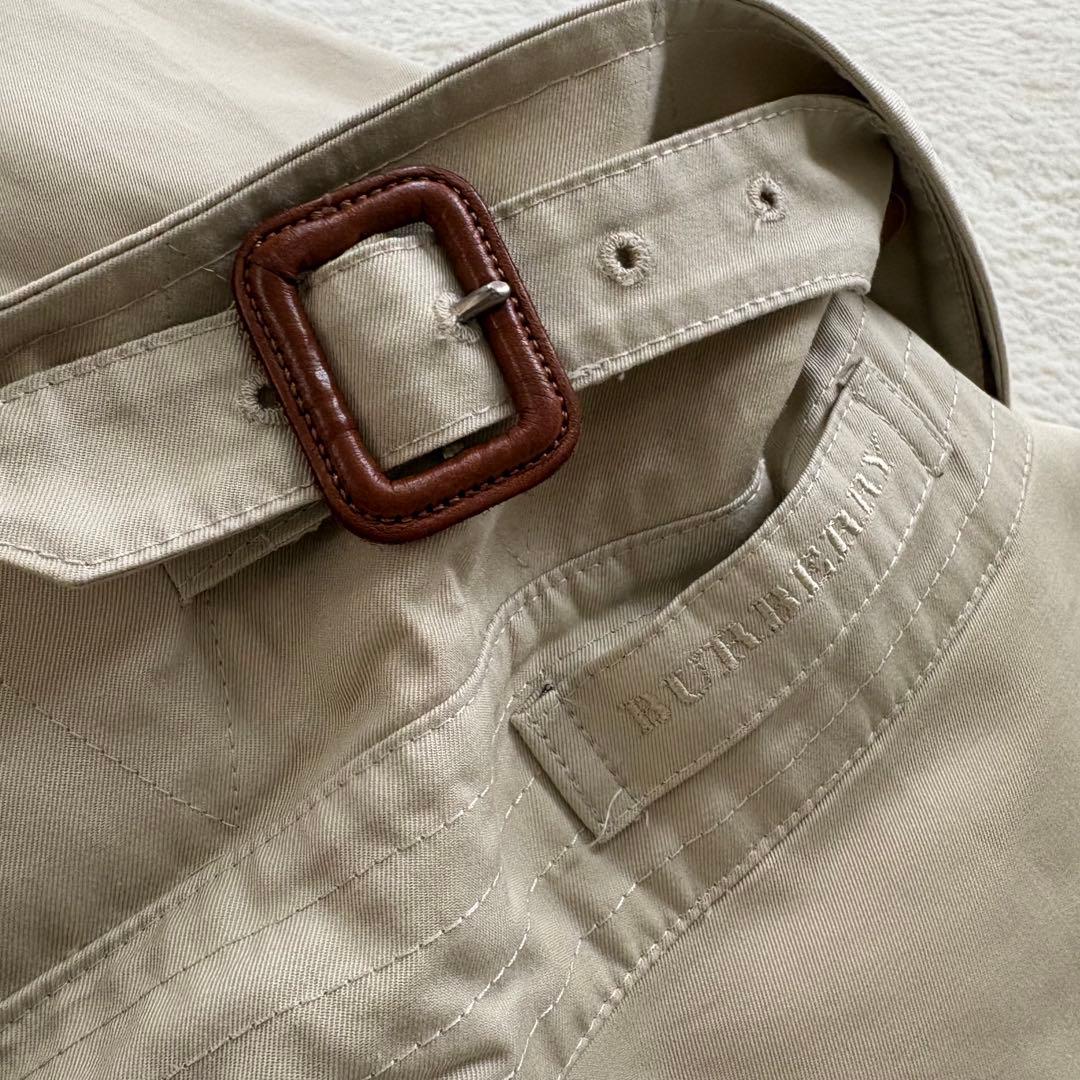 バーバリーロンドン　トレンチコート　ノバチェック　ベージュ　46 3XL