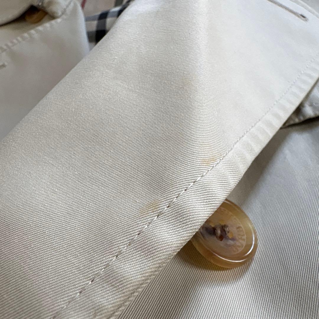 バーバリーロンドン　トレンチコート　ノバチェック　ベージュ　46 3XL