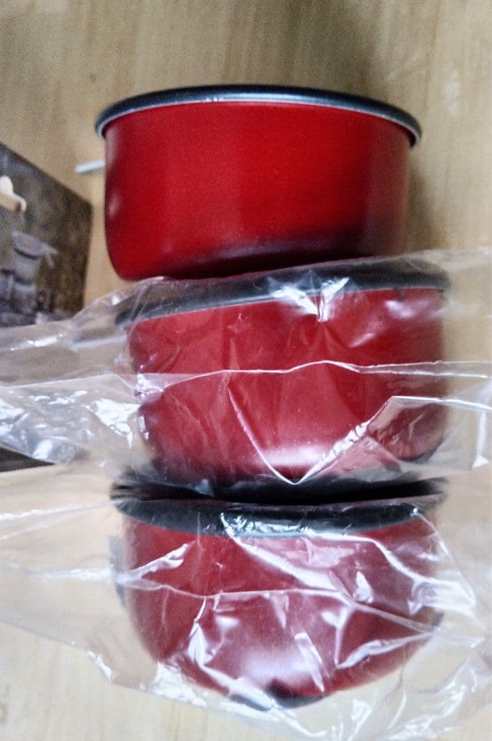 激レアトランギアハーフパイントマグ赤廃番限定 未使用品３個セットキャンプ