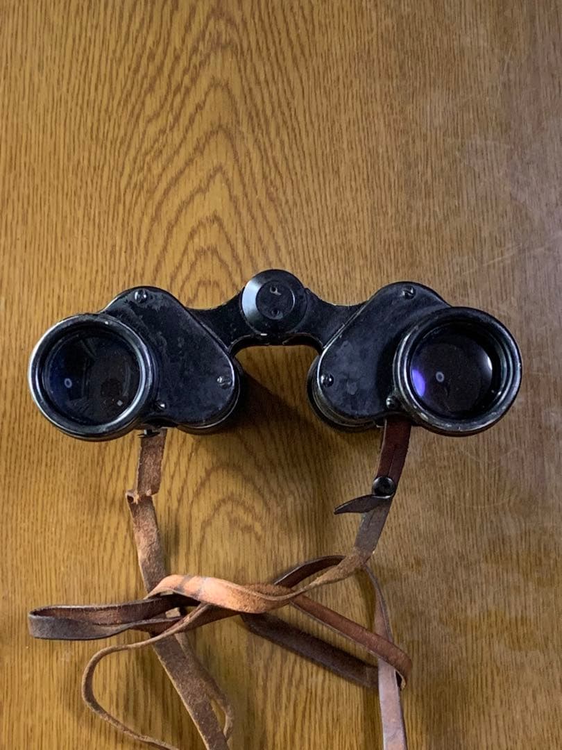 実物？　カールツァイス・イエナ製　8倍率　WW2ハンガリー軍双眼鏡