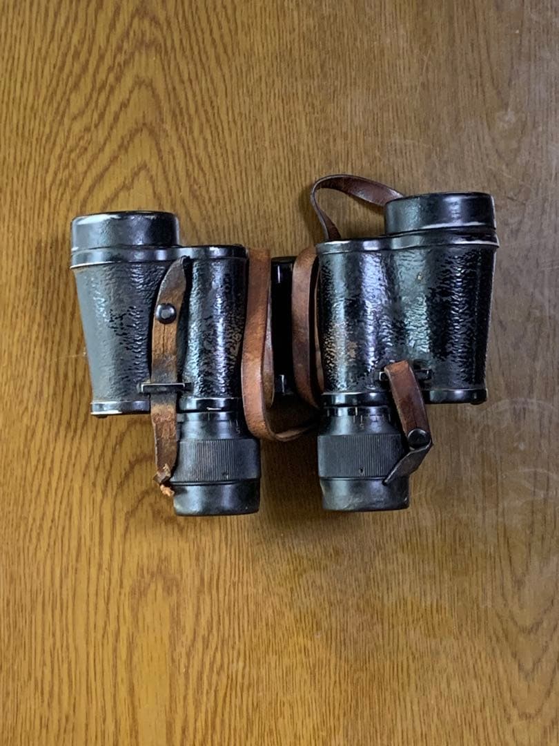 実物？　カールツァイス・イエナ製　8倍率　WW2ハンガリー軍双眼鏡