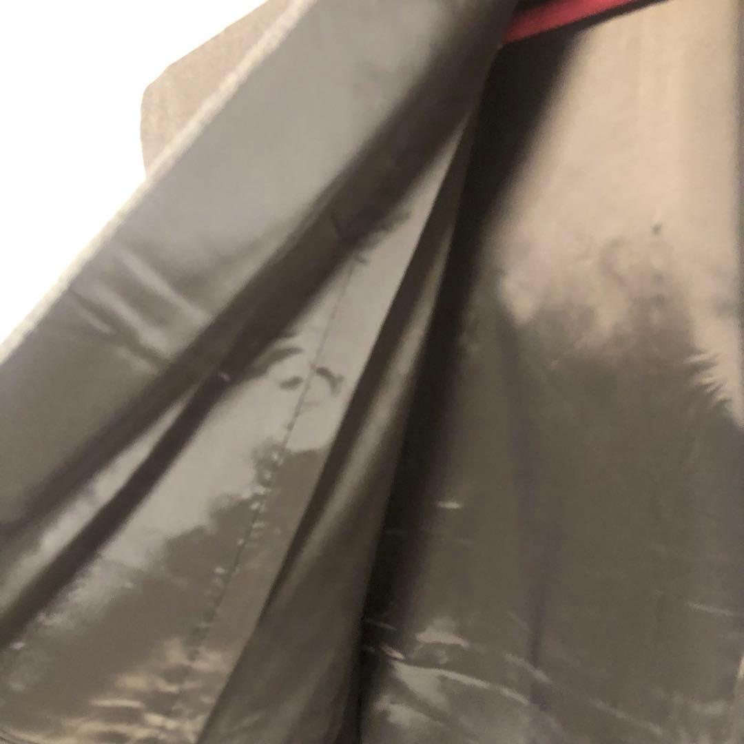 【未使用　トールサイズ】東レ　江戸　万筋　アンサンブル　裄丈70.5 身丈170