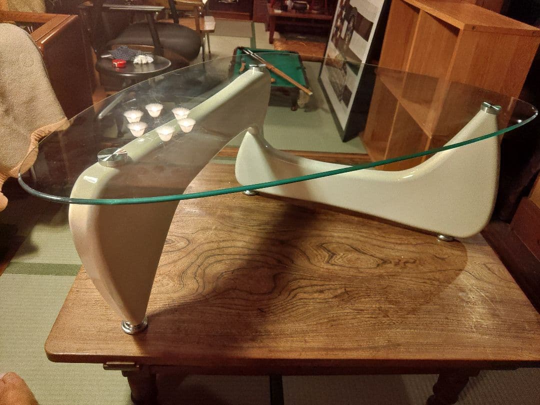 ・　希少　ミッドセンチュリー　スペースエイジ　コーヒーテーブル