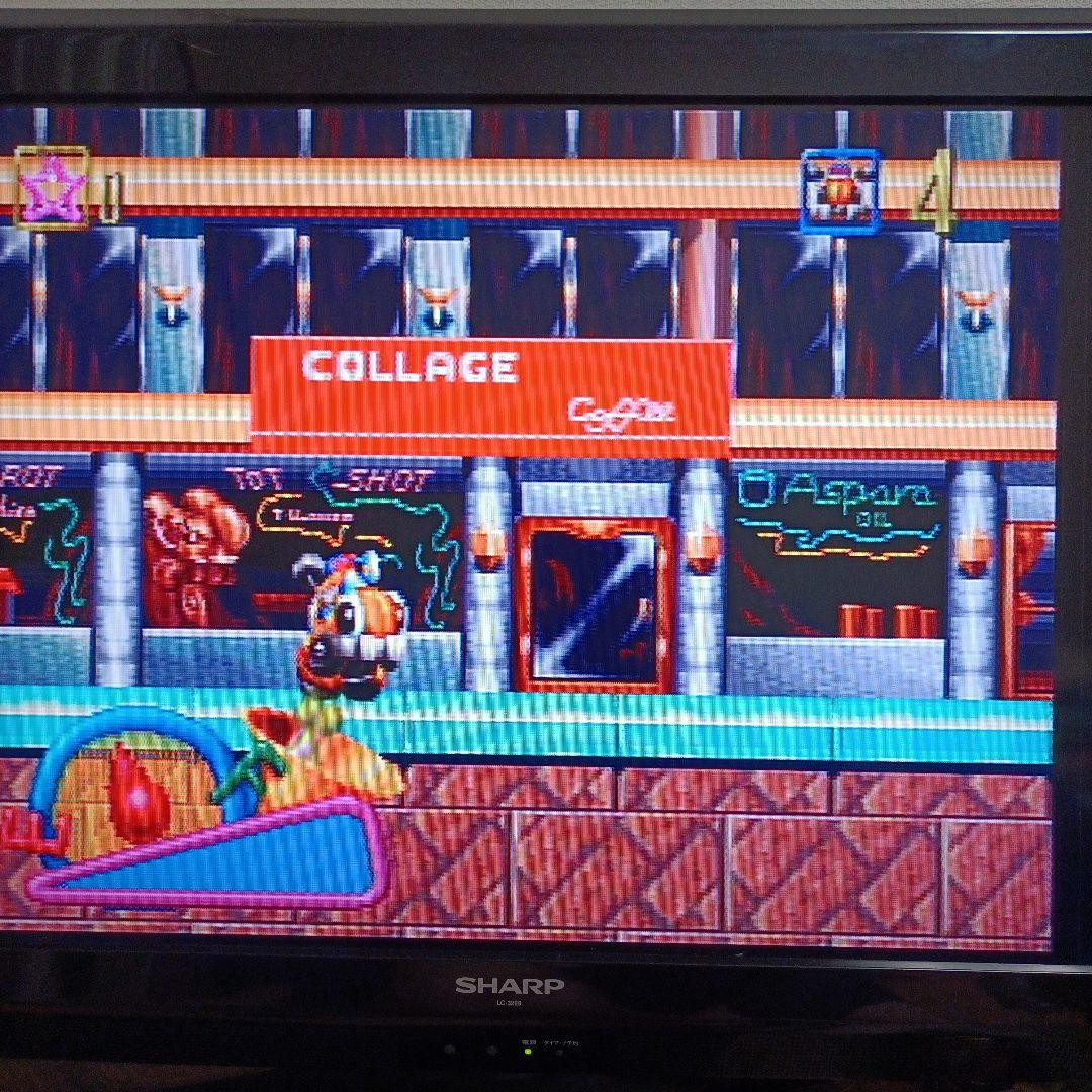 セガサターン　トライラッシュデッピー　アクション　サターンソフト