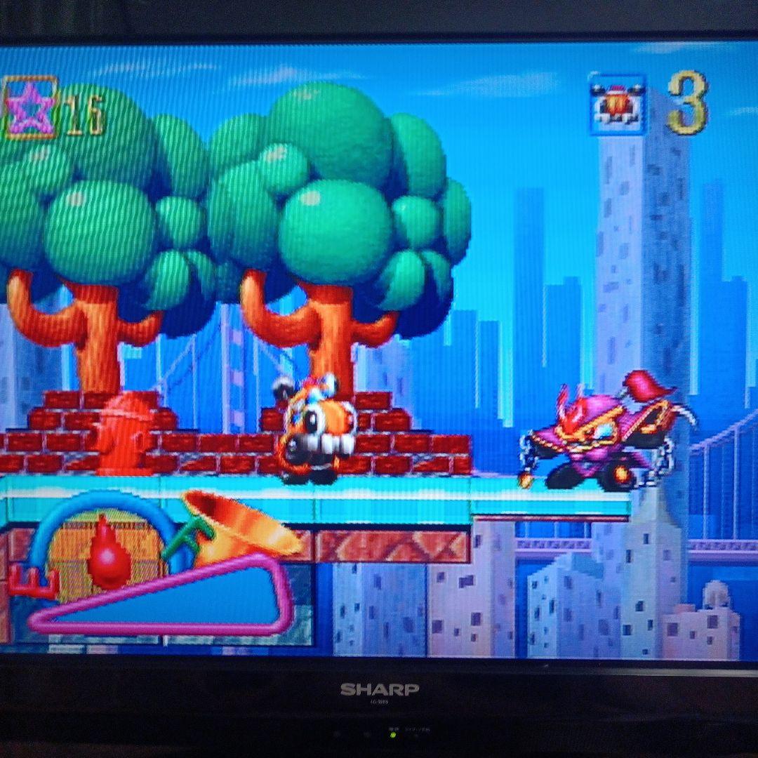 セガサターン　トライラッシュデッピー　アクション　サターンソフト