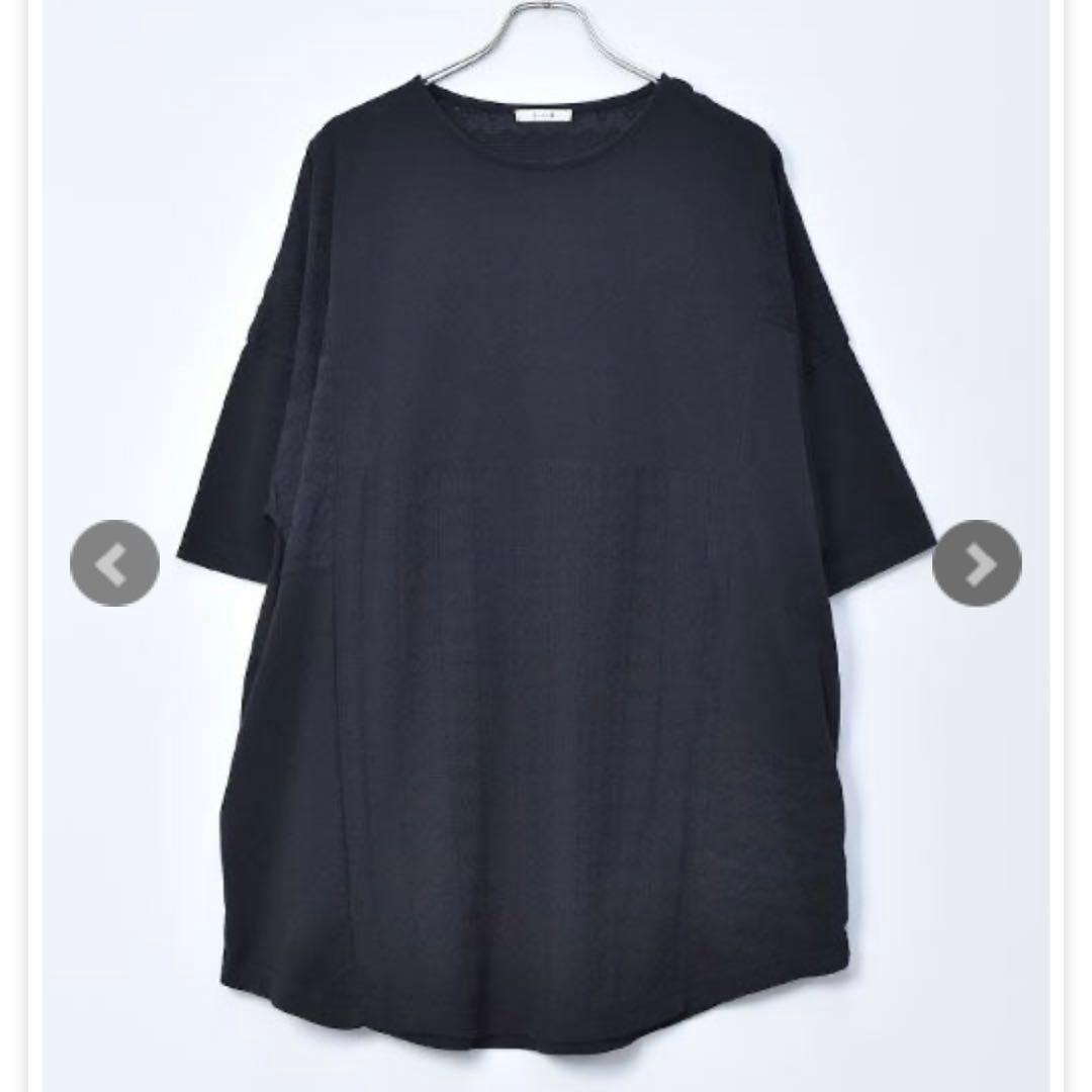 《今季商品　新品》ドラッグストアーズ　fu-ai レース切替チュニック