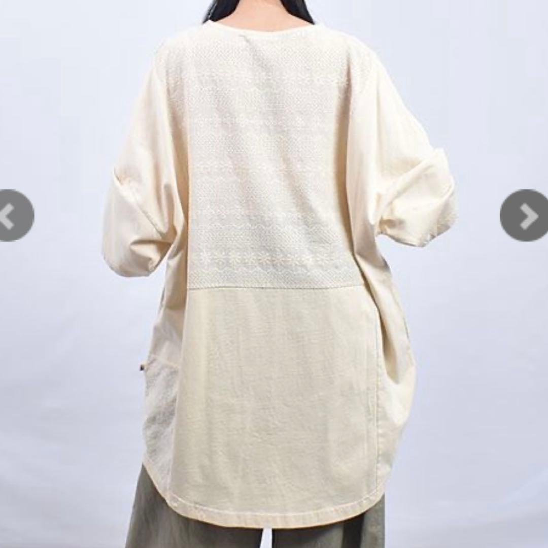 《今季商品　新品》ドラッグストアーズ　fu-ai レース切替チュニック