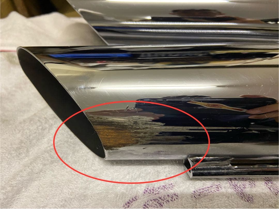 値下げ！Harley-Davidson 純正マフラー　ダイナ95〜