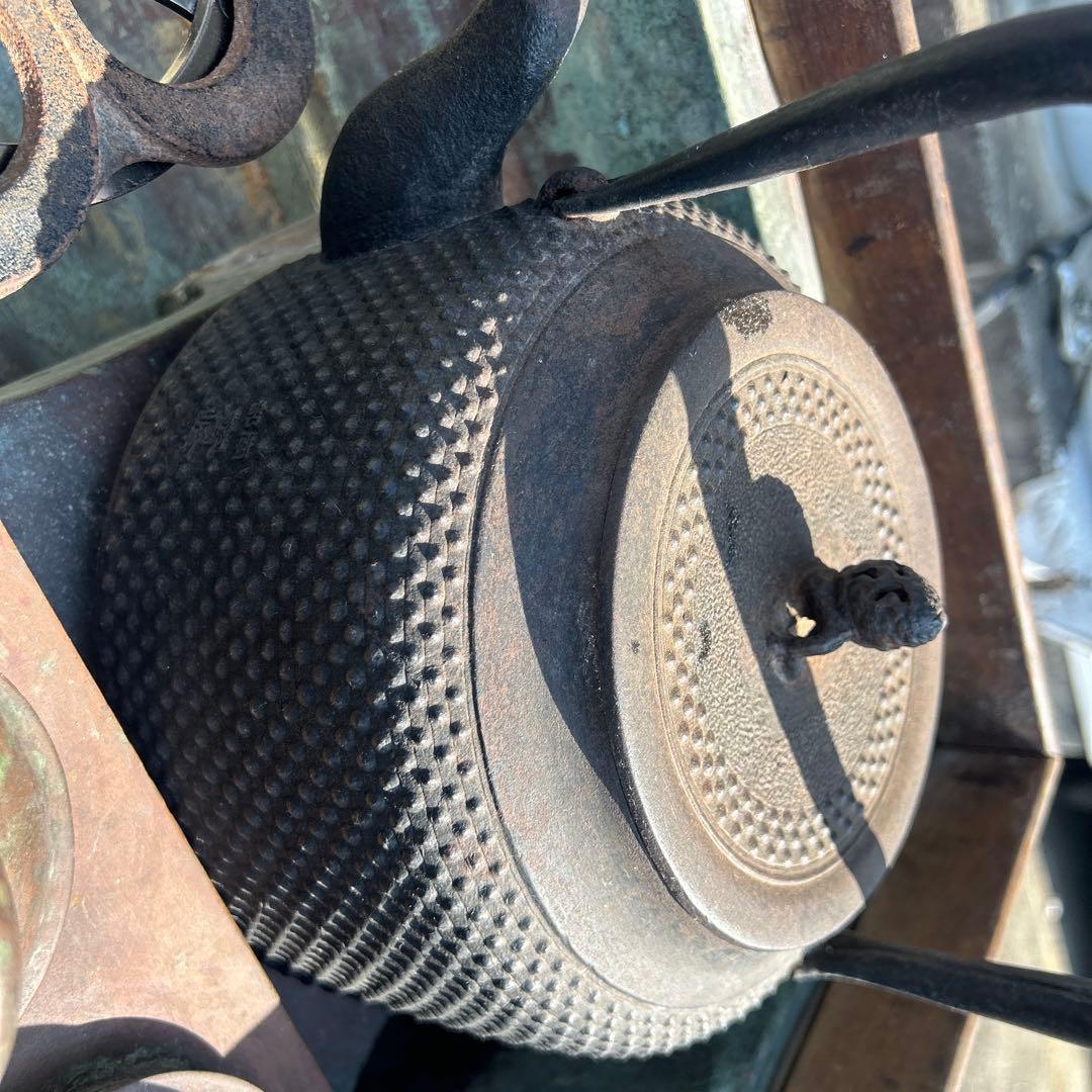 s*n様 木製火鉢　鉄製鍋・酒熱燗機　銅素材mお使われてます