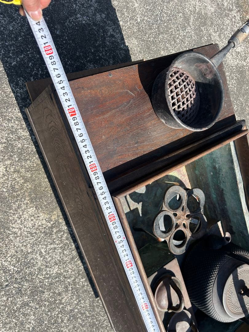 s*n様 木製火鉢　鉄製鍋・酒熱燗機　銅素材mお使われてます