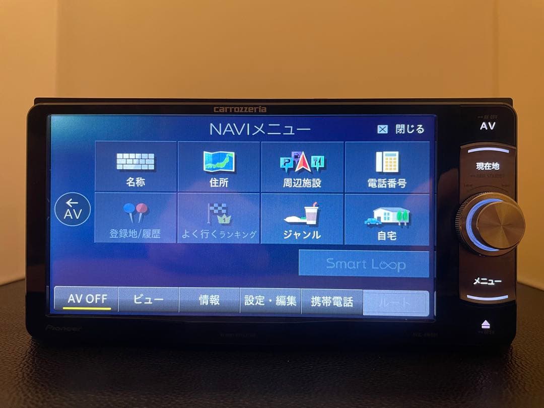 楽ナビAVIC-RW901 12月更新2025年地図最新第2.0.0.版オービス
