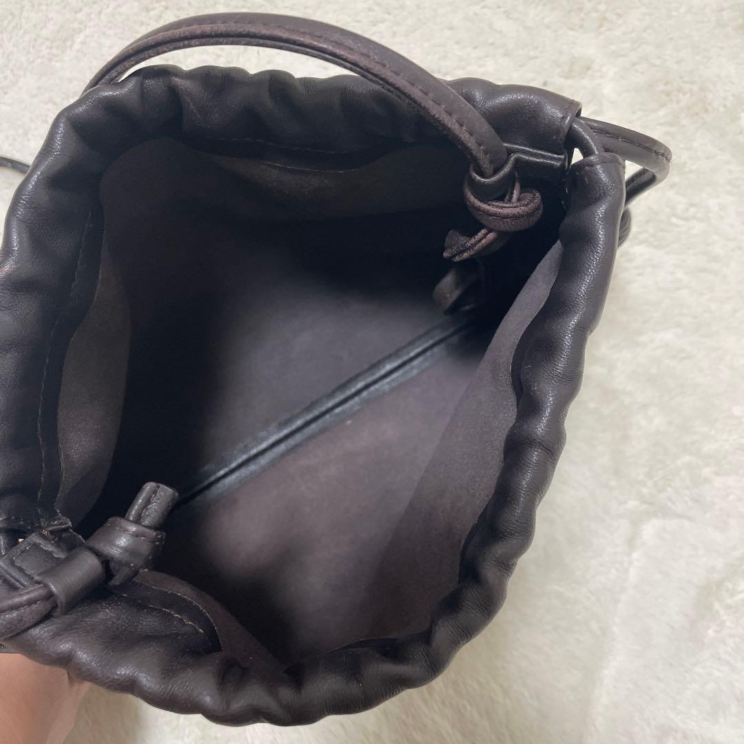 DEUXIEMECLASSE CELERI ラムレザー　バック ダークブラウン