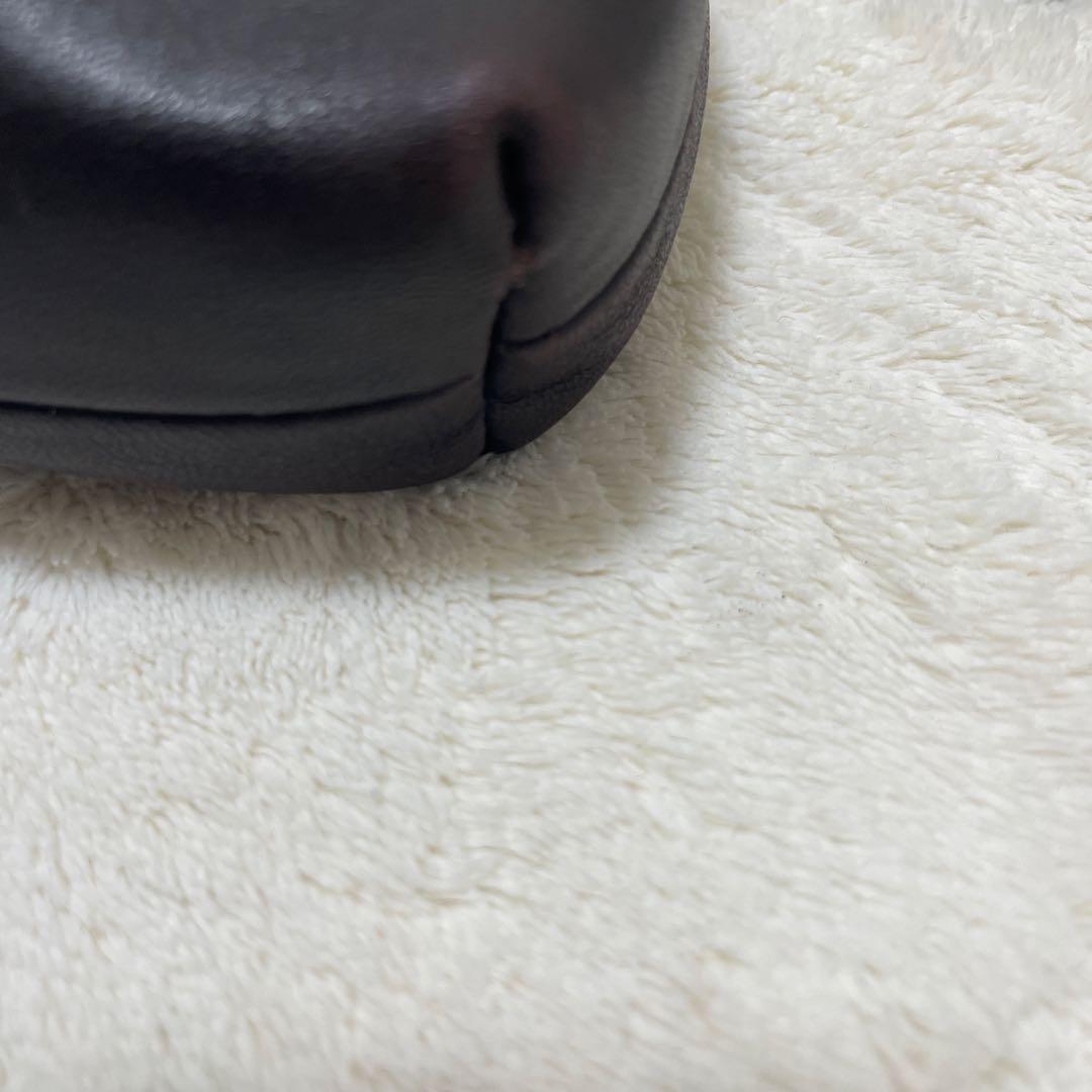 DEUXIEMECLASSE CELERI ラムレザー　バック ダークブラウン