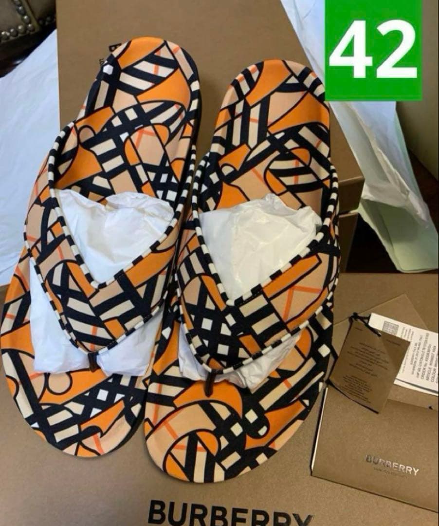 Burberry バーバリーチェック柄　サンダル　28㎝