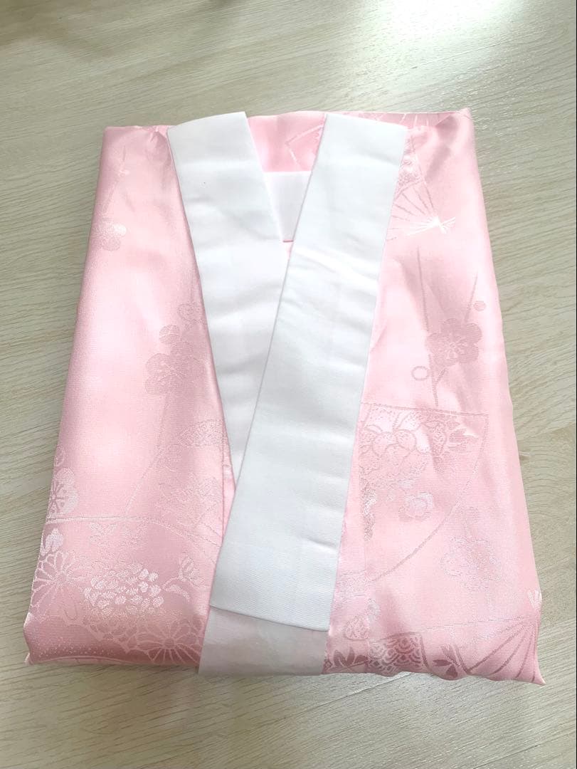 振袖セット 青にオレンジ 大花