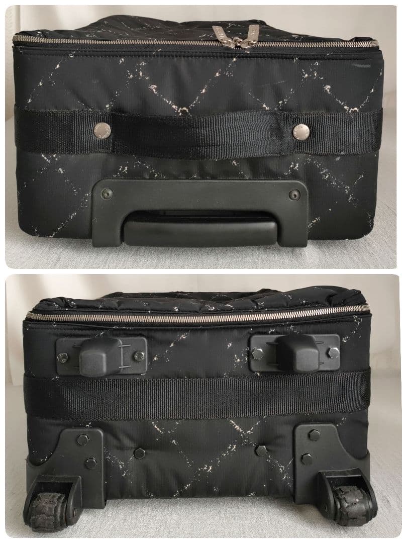 【ヴィンテージ】CHANEL シャネル トラベルライン キャリーケース ナイロン