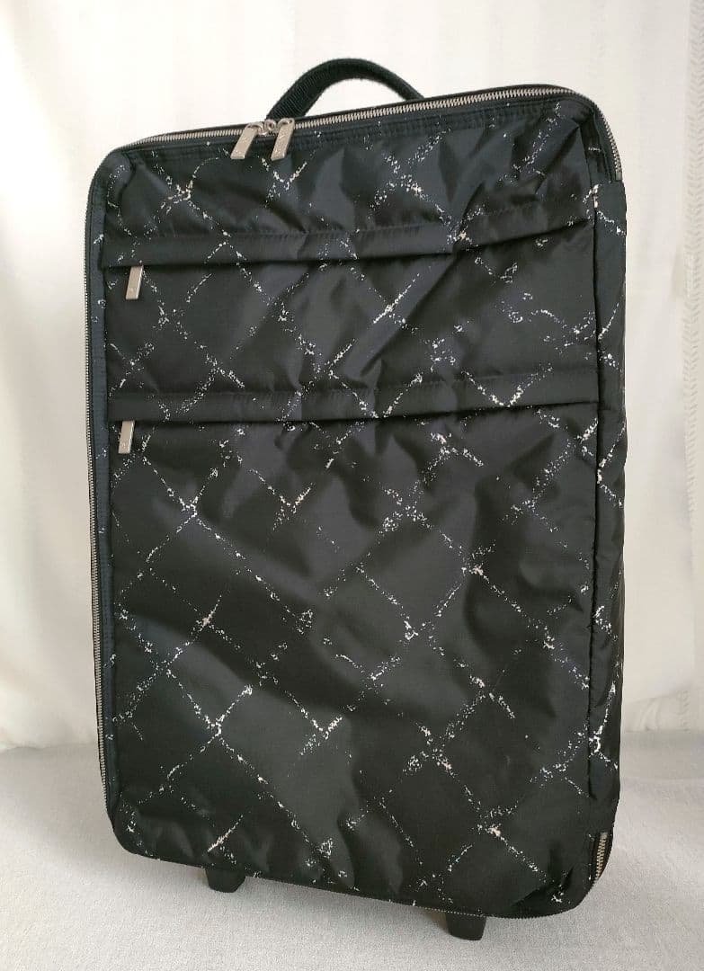 【ヴィンテージ】CHANEL シャネル トラベルライン キャリーケース ナイロン
